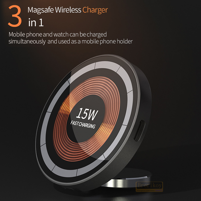2 in 1 Desktop 15W Magnetic Wi - Smartwatch X12 review and price