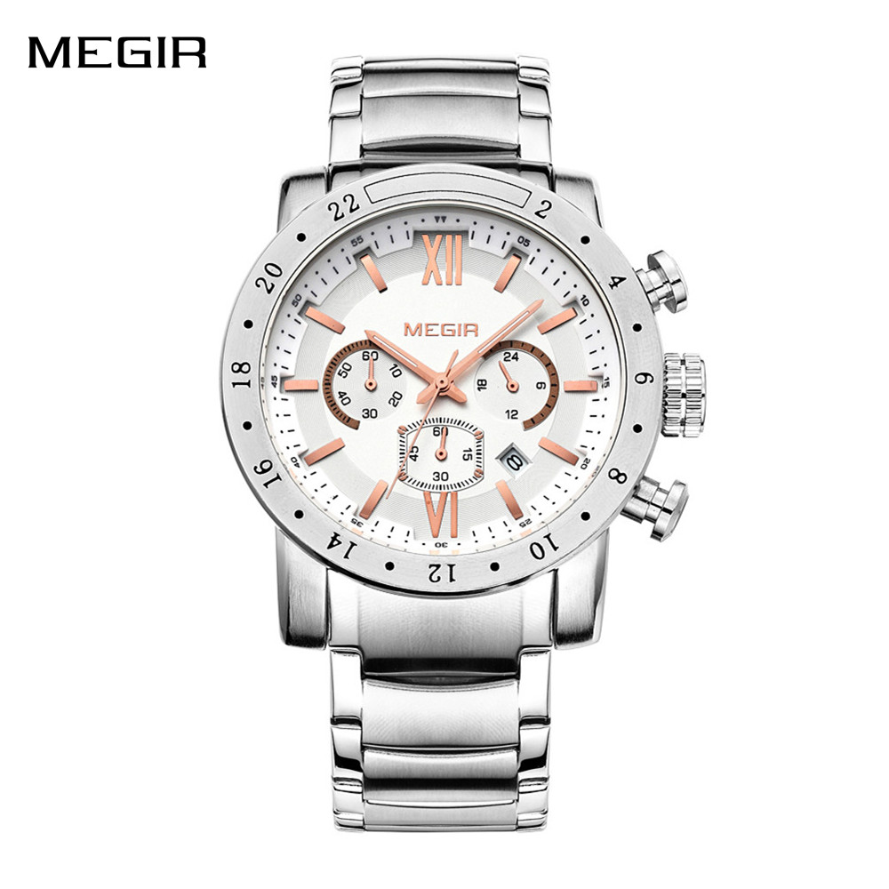 MEGIR Stainless Steel Casual W - Smartwatch Touch review and price