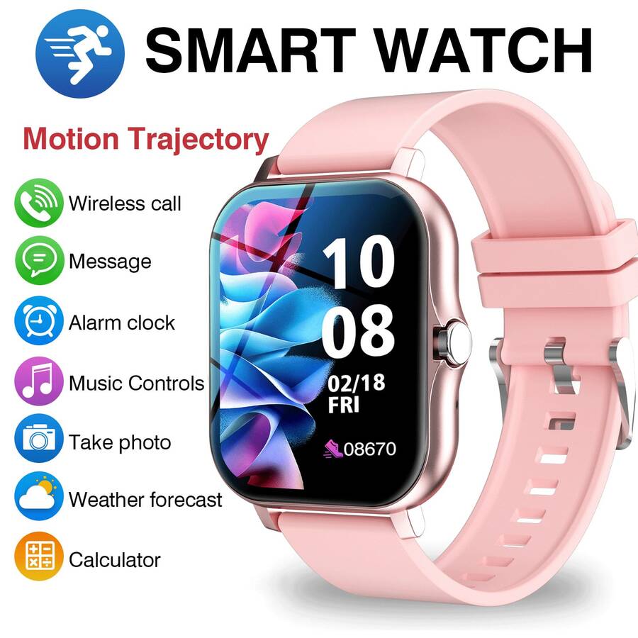 Smart Watch With Wireless Call - Smartwatch Touch review and price