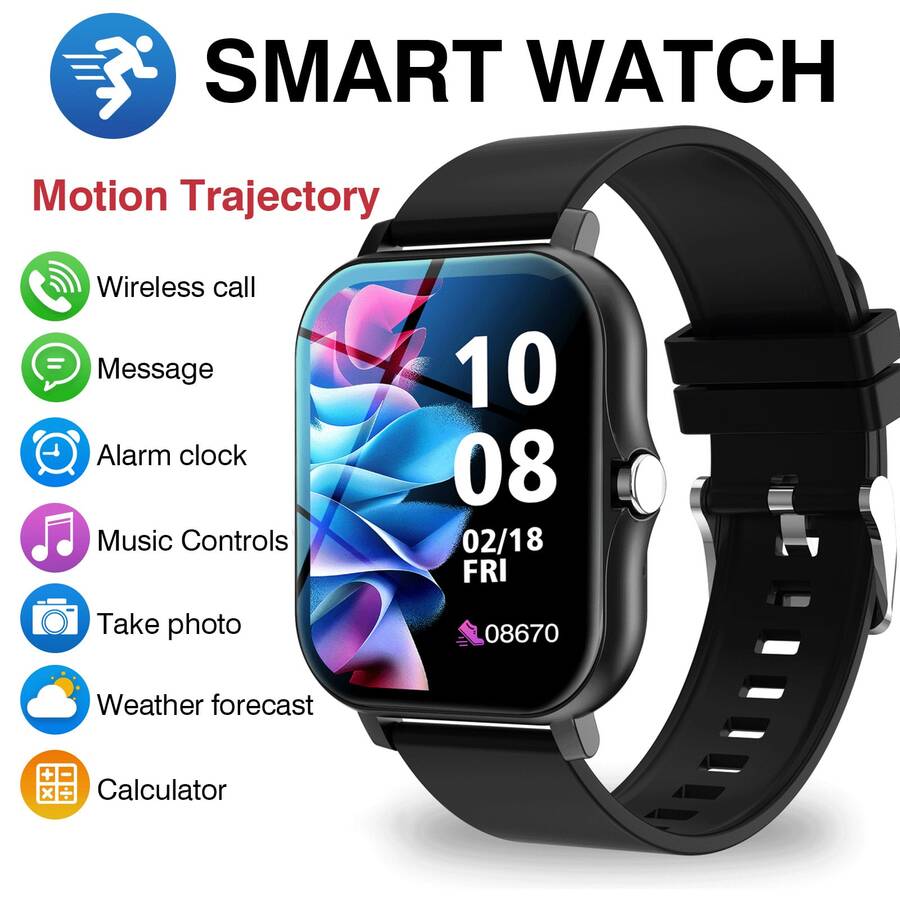 Smart Watch With Wireless Call - Smartwatch Touch review and price