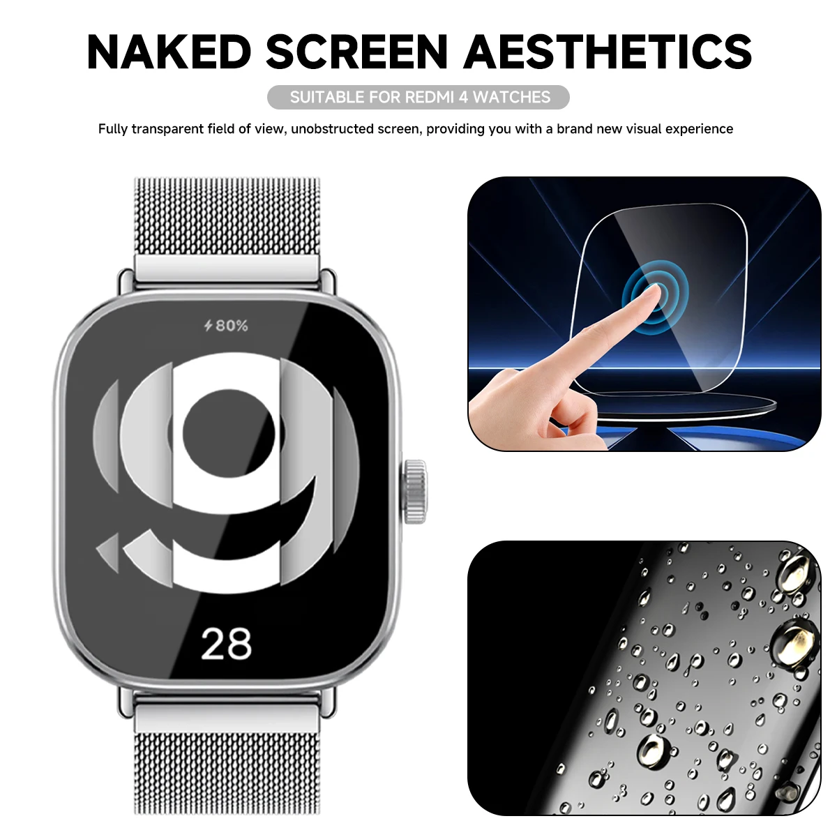 Tempered Glass for Xiaomi Redm - Smartwatch Icon review and price