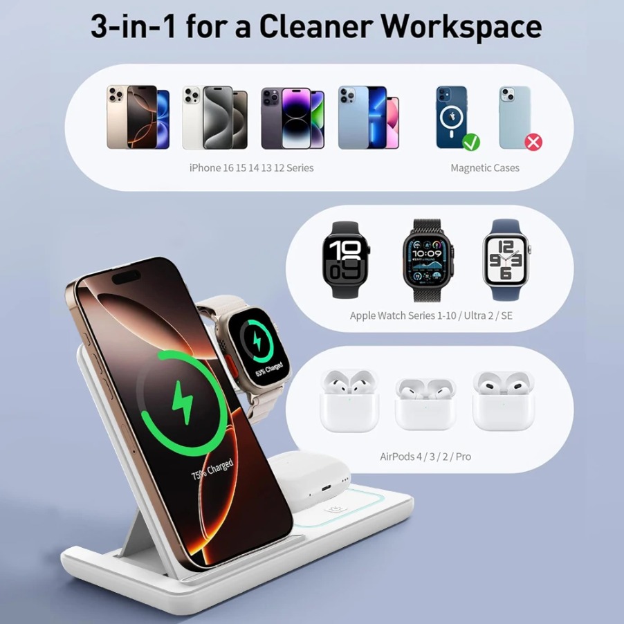 3 in 1 Foldable Night LED Ligh - Smartwatch Ac review and price